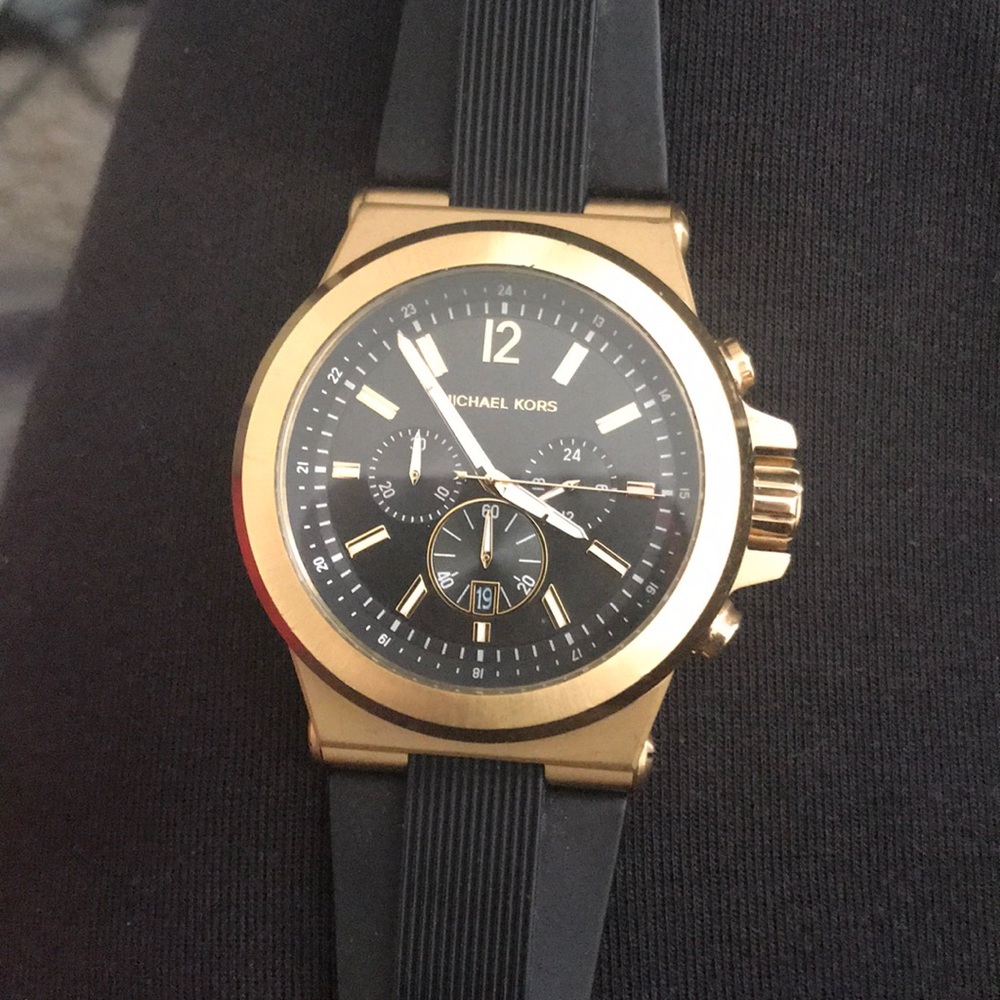 Michael Kors Stainless Steel Gold Watch